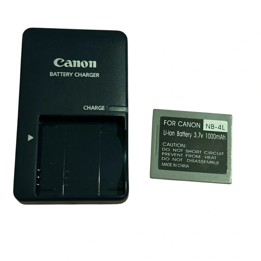 Canon Battery Charger and Battery Set